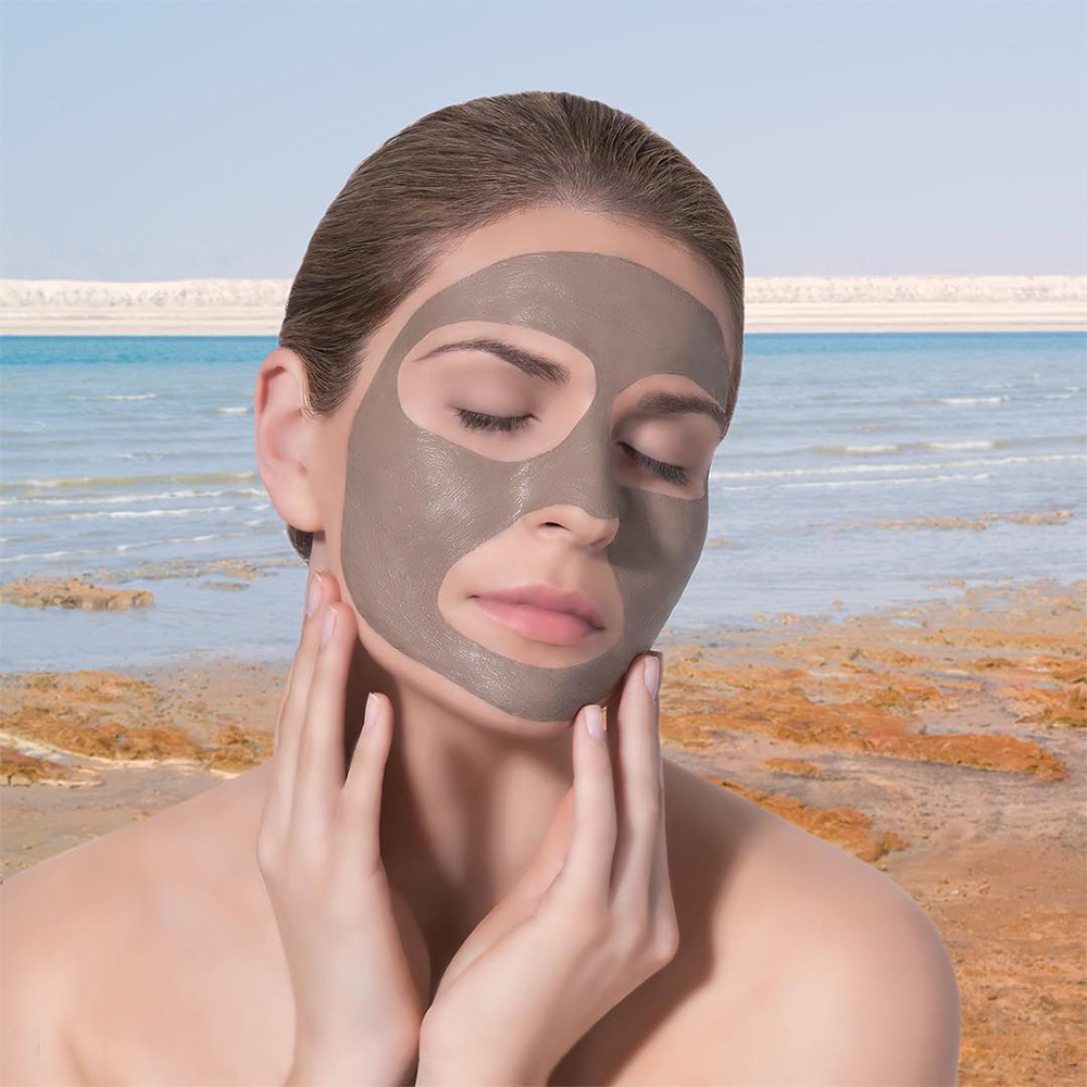 Dead Sea Exfoliating Facial Mud Mask - Pack of 4 Sachets (25g x 4)