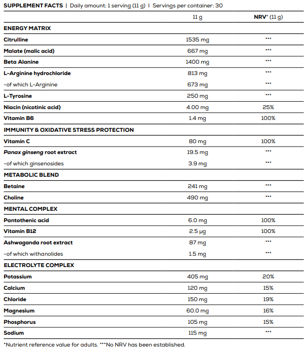 Biotech USA Pump caffeine free