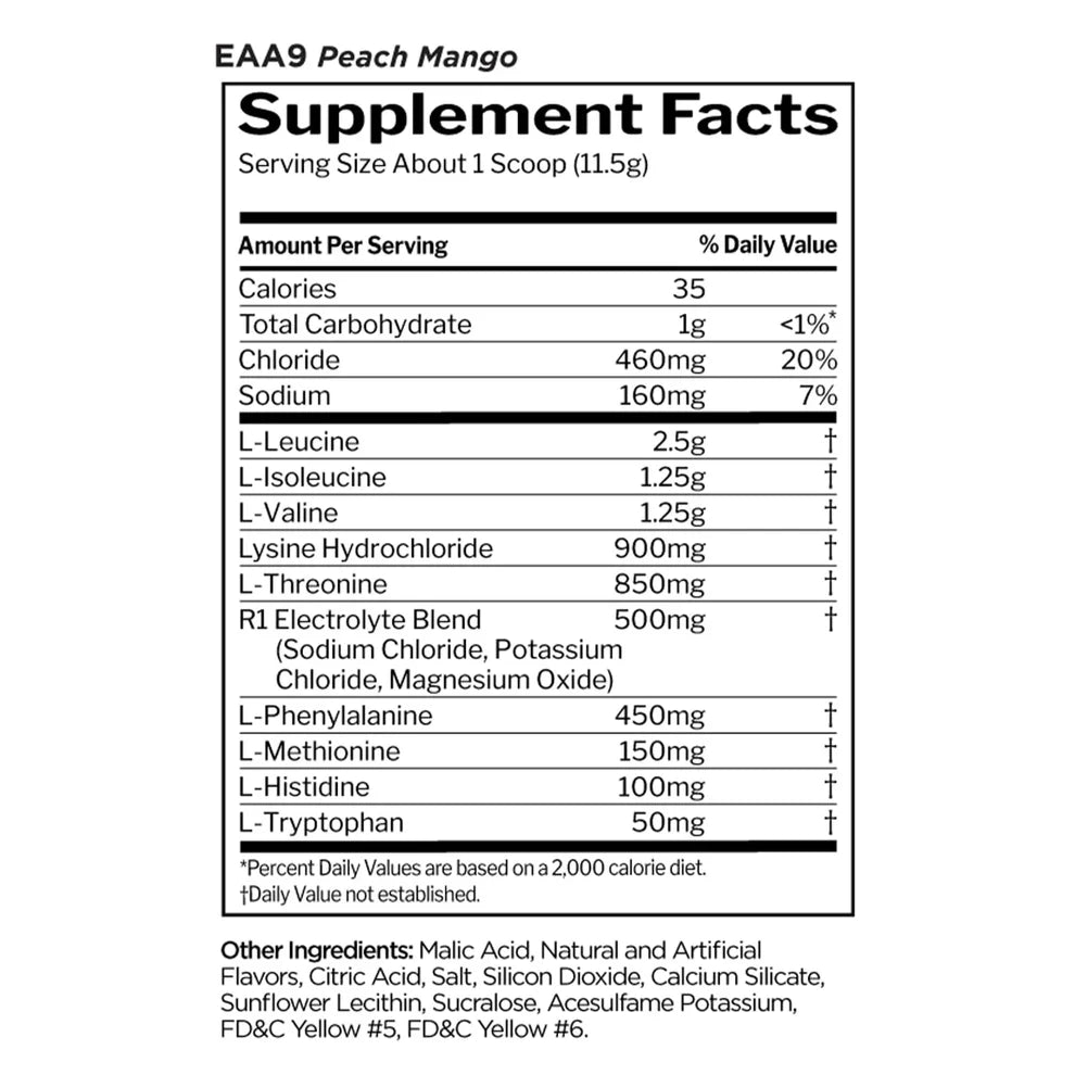 Rule1 Essential Amino 9 EAA