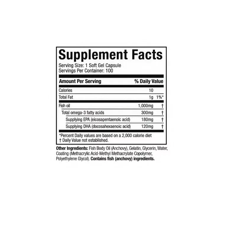 Muscletech Platinum 100% Fish Oil