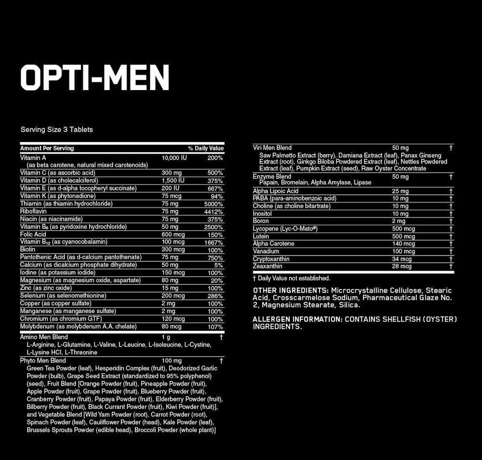 Optimum Nutrition Opti-Men