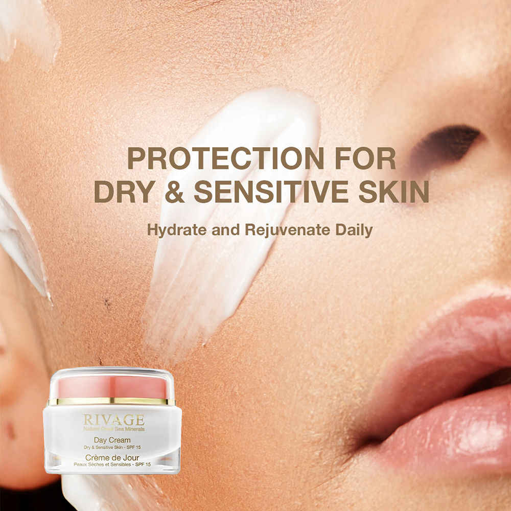 Day Cream for Dry & Sensitive Skin - SPF 15 - Jar 50ml