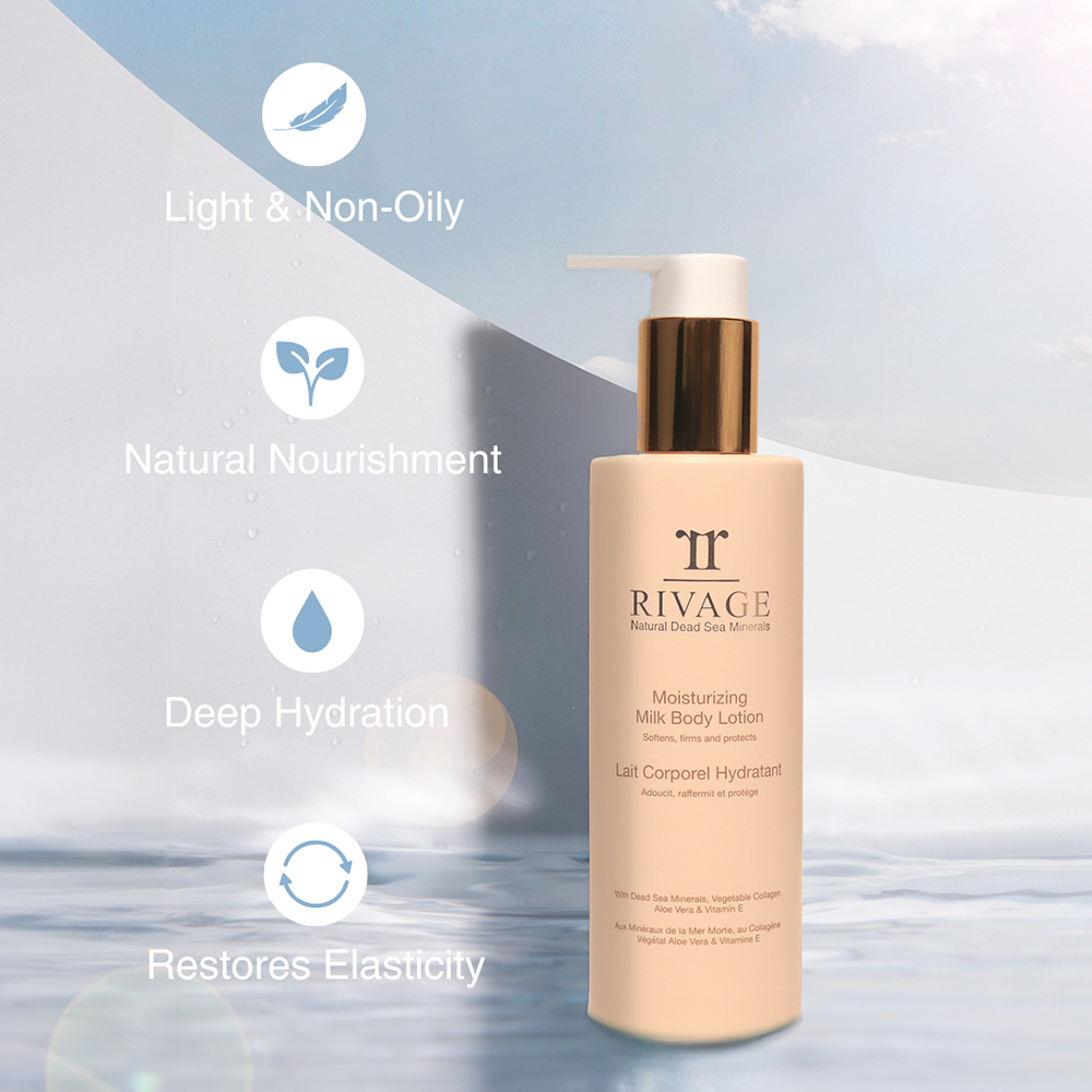 Moisturizing Body Milk Lotion with Vegetable Collagen - Bottle 200ml